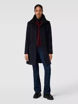 Пальто с воротником стойкой модель "ПАУЛА" Gil Bret, темно-синий