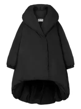 Пальто с высоким воротником Moschino, черный
