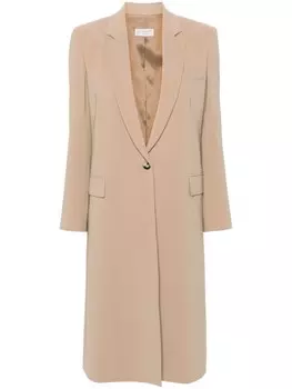 Пальто с вытачками Alberto Biani, нейтральный цвет