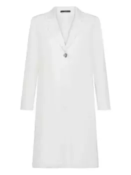 Пальто с заостренными лацканами Seventy, белый