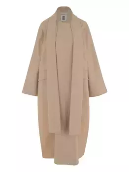 Пальто с запахом BY MALENE BIRGER, нейтральный