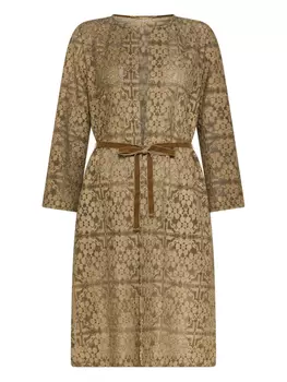 Пальто с завязками на талии Seventy, нейтральный