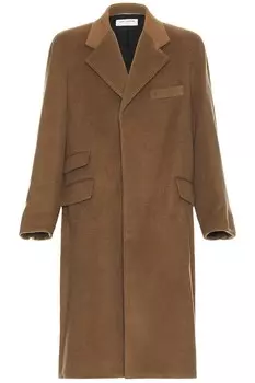 Пальто Saint Laurent Manteau, бежевый
