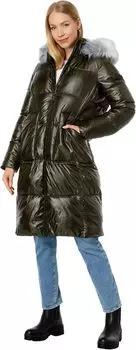 Пальто Sam Edelman Mid Length Lofty, цвет Loden