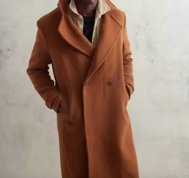 Пальто Santoni Карамельного цвета Wax London