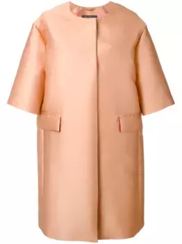 Пальто 'Satin Svelto' MAX MARA, розовый