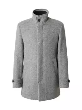 Пальто SELECTED HOMME Between-Seasons Coat SLHNEW REUBEN, цвет Light grey/Dark grey
