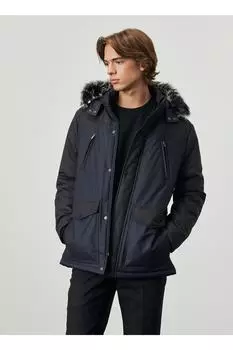 Пальто - Серый - Базовый AC&Co Altinyildiz Classics