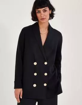 Пальто-шаль 'Sia' Monsoon, черный