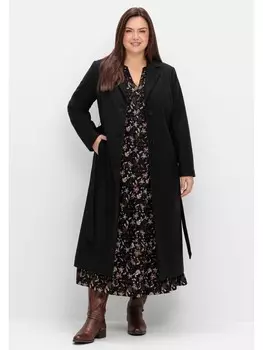 Пальто sheego, черный