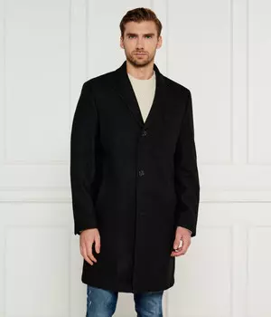 Пальто шерстяное Hechter Paris, черный