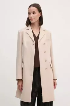 Пальто Sisley, бежевый