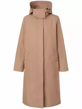 Пальто со съемным капюшоном BURBERRY, нейтральный