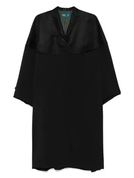 Пальто со вставками Kolor, черный