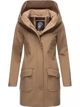 Пальто софтшелл майлин Marikoo, коричневый