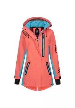 Пальто Softshell Ветровка Softshell Rock Creek, цвет Coral
