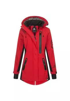 Пальто Softshell Ветровка Softshell Rock Creek, красный