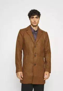 Пальто Solid, бордовый