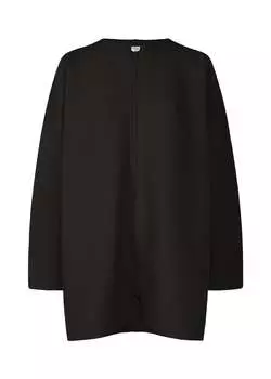 Пальто solid knit Me Issey Miyake, черный