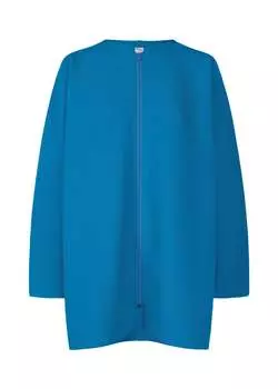 Пальто solid knit Me Issey Miyake, синий