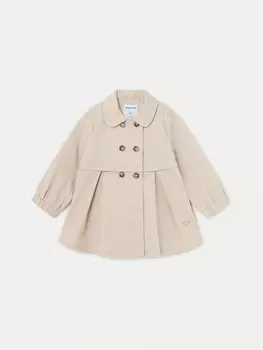 Пальто стандартного кроя Mayoral, бежевый