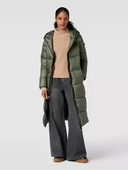 Пальто стеганое с капюшоном модель "ШЕЛЛИ" Frieda & Freddies, оливково-зеленый