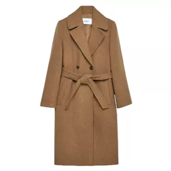 Пальто Stradivarius, бежевый