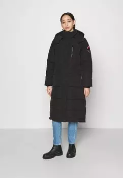 Пальто Superdry, черный