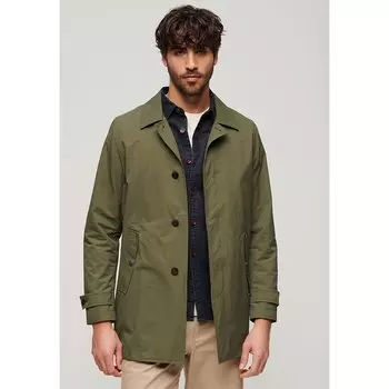 Пальто Superdry Merchant Car, зеленый