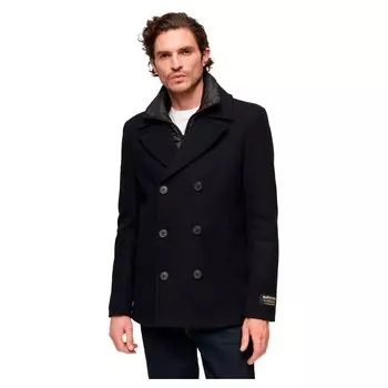 Пальто Superdry Pea, черный