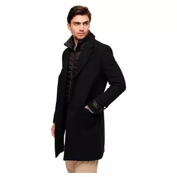 Пальто Superdry Town, черный