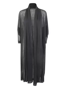 Пальто свободного покроя из джерси PierAntonioGaspari, черный