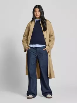 Пальто свободного покроя из твила с добавлением лиоцелла Marc O'Polo, песочный