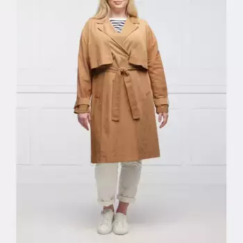 Пальто Tamoa plus size 3 в 1 Persona By Marina Rinaldi, коричневый