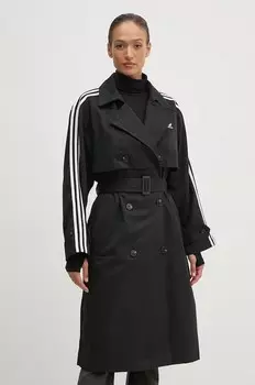 Пальто Tcoat Twill Adidas Originals, черный