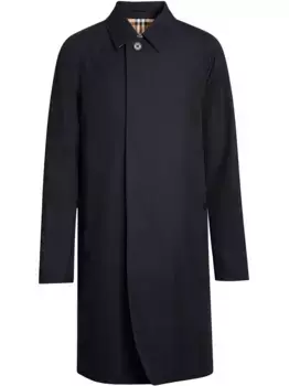 Пальто The Camden BURBERRY, синий