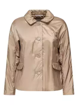 Пальто The Cube на пуговицах MAX MARA, коричневый