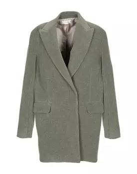 Пальто The Row, зеленый