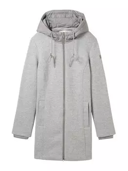 Пальто TOM TAILOR Between-Seasons Coat, цвет mottled grey