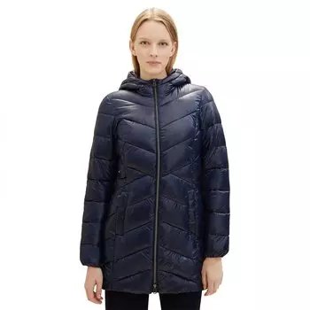 Пальто Tom Tailor Hooded Lightweight, синий