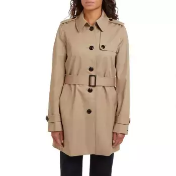 Пальто Tommy Hilfiger Heritage Single Breasted trench, бежевый