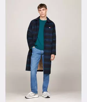Пальто Tommy Jeans, черный