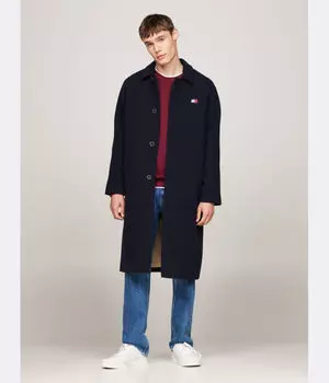 Пальто Tommy Jeans, синий