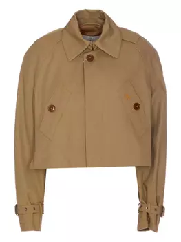 Пальто-тренч Graziano Vivienne Westwood, нейтральный