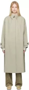 Пальто-тренч Holin цвета тауп Studio Nicholson