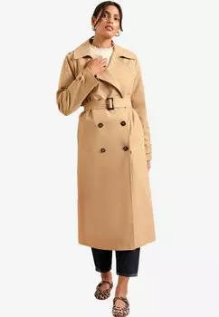 Пальто-тренч Love & Roses, бежевый