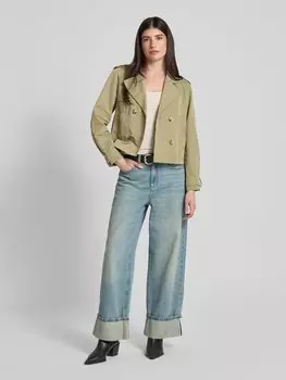 Пальто-тренч с прорезными карманами Betty Barclay, оливковый