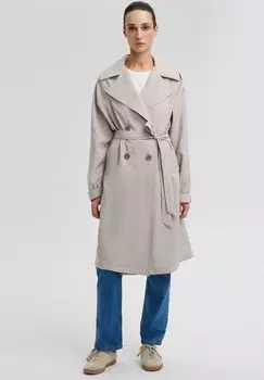 Пальто-тренч Touch Priv, серый
