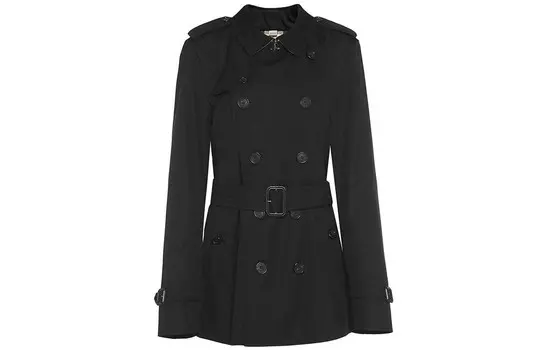 Пальто-тренч унисекс Burberry, черный
