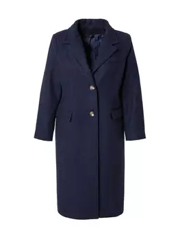 Пальто Trendyol Curve Between-Seasons Coat, темно-синий